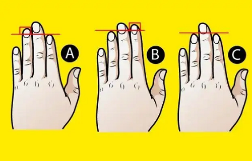 女人无名指比食指长的手相说法 女人无名指比食指长的手相图